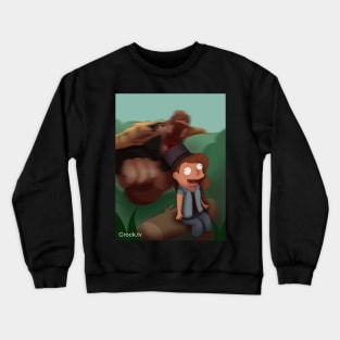 Crock in Danger Crewneck Sweatshirt